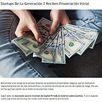 Startups De La Generacin Z Reciben Financiacin Inicial